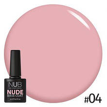 Камуфлювальна база NUB NUDE RUBBER BASE COAT No04, 8 мл