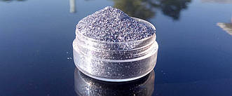 Глітер Темне срібло (середній) 0,2 мм, 1 кг
