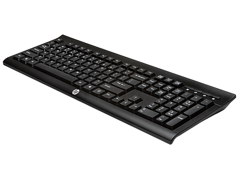 Бездротова клавіатура HP USB K2500 Wireless (E5E78AA) мембранна, чорна