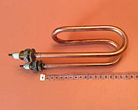 Тэн водяной дистилляторный 2500 Вт (ЛЫЖА) / 220В / МЕДНЫЙ (на латунных штуцерах Ø18мм)    Украина. Zipexpert