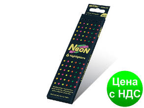 Олівці кольорові "MARCO" NEON (6 кольорів)
