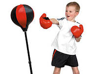 Груша боксерская детская на стойке и перчатки набор Спартак MS 0333
