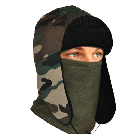 Шапка-вушанка утеплена на флісі ANT 2133-1