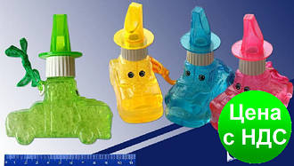 Мильні бульбашки на мотузці зі свистком "Машинки"