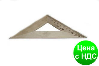 Трикутник дерев'яний 14 див. (45*45*90) ТД-14-454590