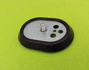 Овальний фланець металевий (120мм*90мм) з гумовим ущільнювачем для бойлерів Ariston (оригінал) Італія Zipexpert