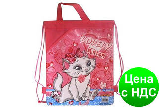 Сумка для сменки WL "Lovely kitten" маленька з ручками