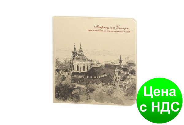 Блокнот NP(48К)-FY-50P-02 "Impression Europe" в лінію (48 аркушів, 14.5*15.5 див.)