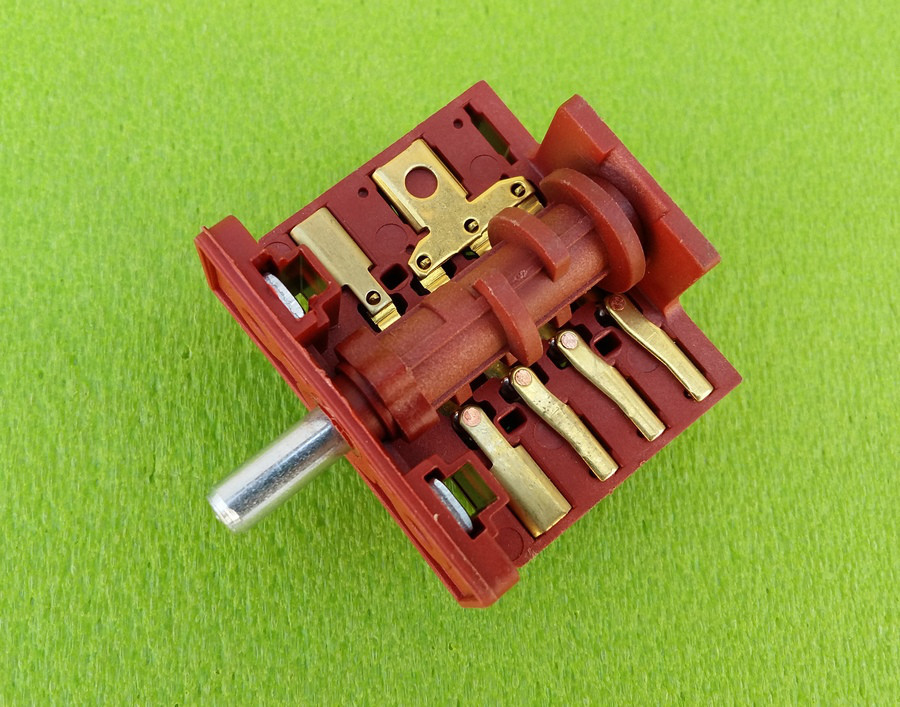 Перемикач п'ятипозиційний AC401A (AC4) / 16А / 250V / Т150 (контакти зовні 5+4) JRGESON, Туреччина Zipexpert, фото 1