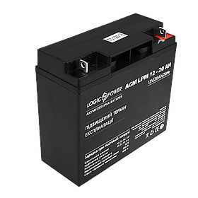 Акумулятор кислотний AGM LogicPower LPM 12 — 20 AH