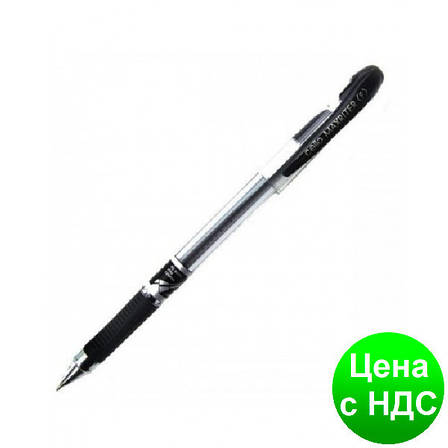 Ручка Cello "Maxriter" 727 4 км. дублікат (чорна), фото 1