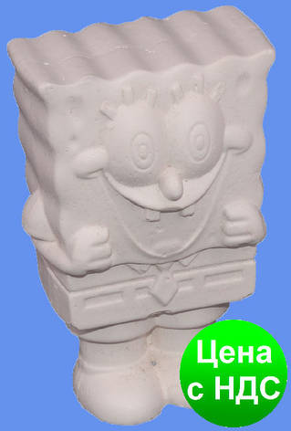 Гіпсова фігурка для розфарбовування "Губка Боб", фото 1