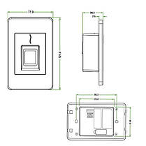 ZKTeco FR1500-WP, фото 5
