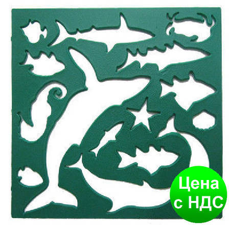 Трафарет Люкс-Колор ТП-14 "Риби" 1 шт., фото 1