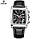 Чоловічий кварцовий годинник Megir 2028 Verona. Класичний прямокутний годинник із датою, фото 2