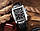 Чоловічий кварцовий годинник Megir 2028 Verona. Класичний прямокутний годинник із датою, фото 4