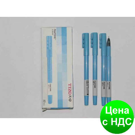 Ручка гелева "Techjob" TG3391 Tizo Pantone (блакитна), фото 1
