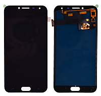 Дисплей (модуль) + тачскрин (сенсор) Samsung Galaxy J4 2018 J400 J400F J400G (черный, яркость регулируется)