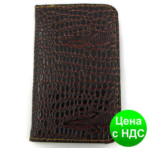 Телефонна книжка (A7) KZB-1925-1 "Крокодил коричневий", фото 1