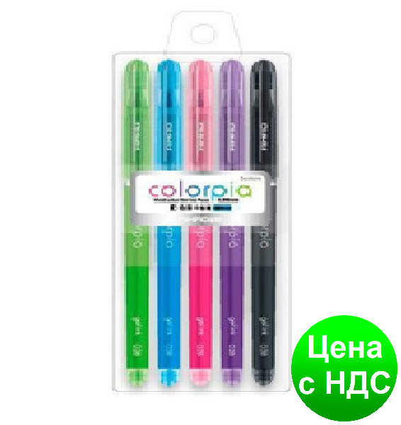 Набор гелевых ручек Aihao 8904-5 "Colorpia" (5 цв.)