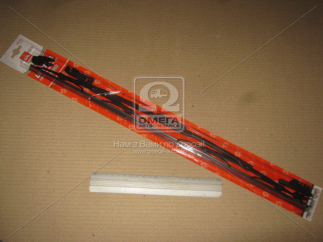 Щітка стеклоочист. каркас 530мм з адаптерами <ДК