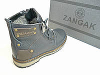 Зимові черевики підліток zangak стиль ecco синій, фото 1