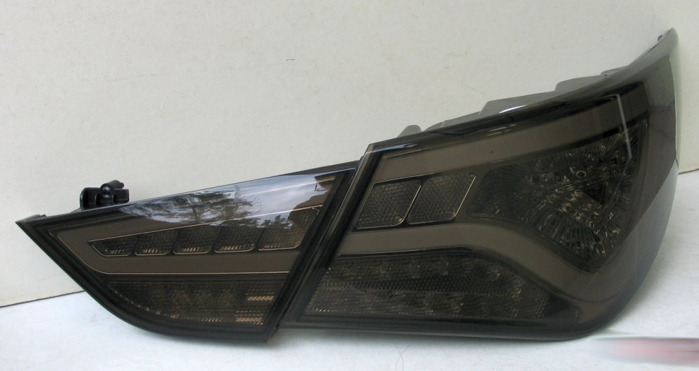 Задні ліхтарі тюнінг оптика Hyundai Sonata YF (тоновані), фото 1