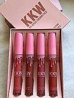 Помада - блеск для губ (глянцевая) Kylie Cosmetics KKW Creme Liquid Lipstick