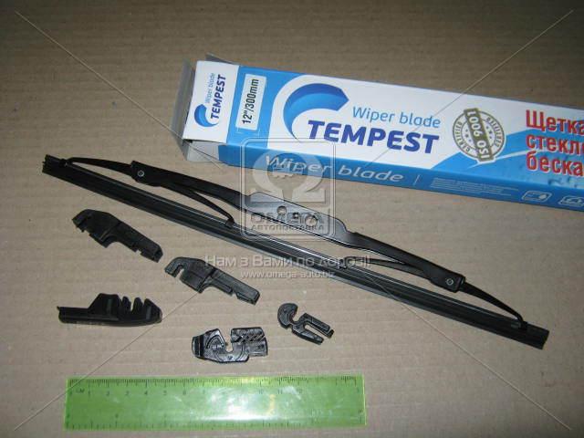 Щітка склоочисника 12"/300мм. 4 коннектора <Tempest