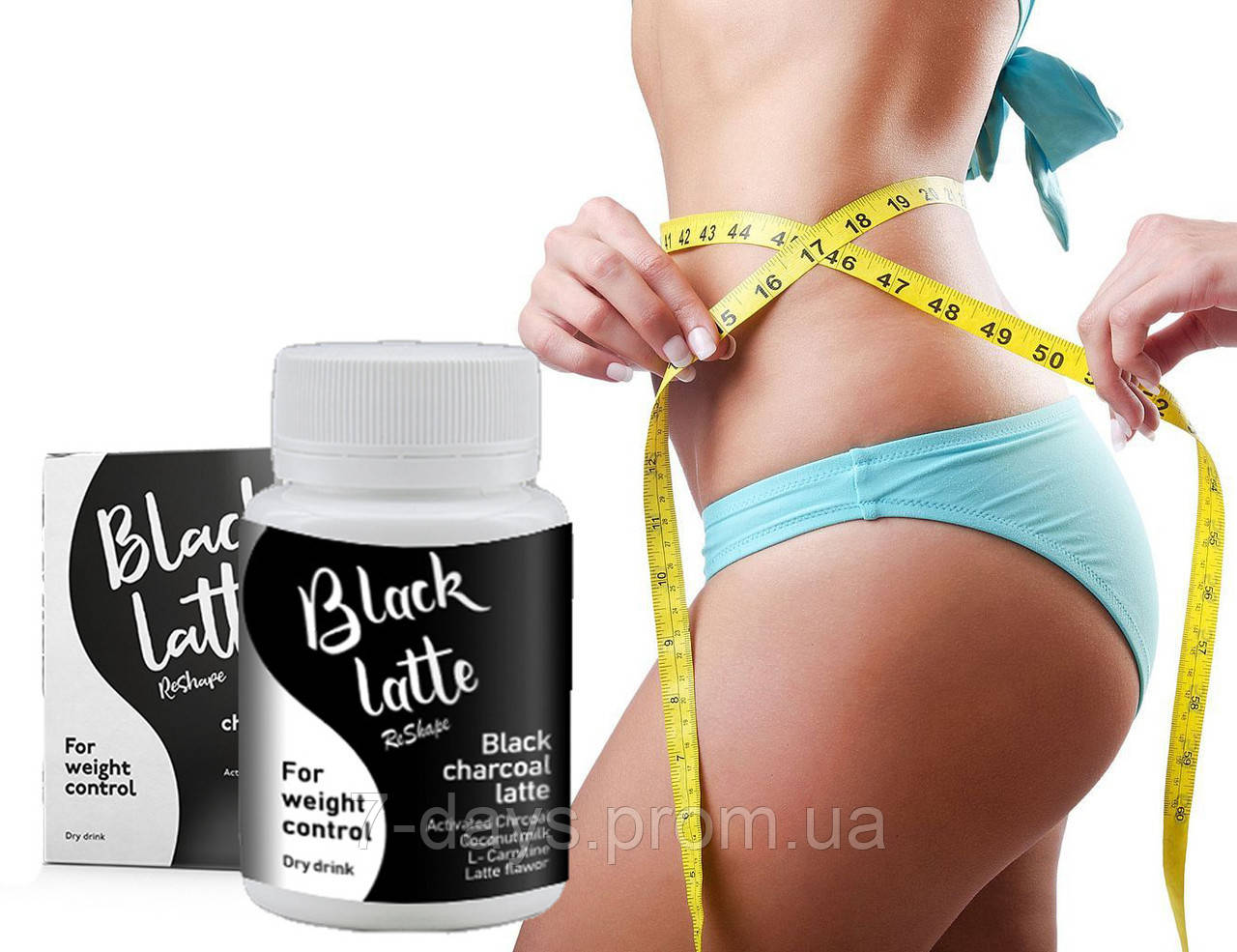 Black Latte (Блэк Латте) - Угольный Латте для похудения. Оригинал. Гарантия качества. - фото 1 - id-p797247720