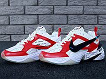 Чоловічі кросівки Nike M2K Tekno x Off-White White/Red A03108-060, фото 3