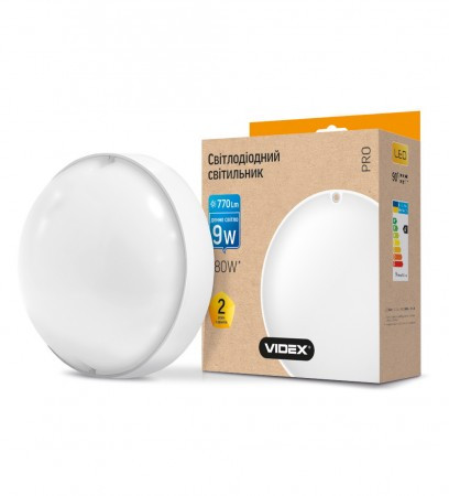 LED світильник VIDEX 9W 5000K 220V white
