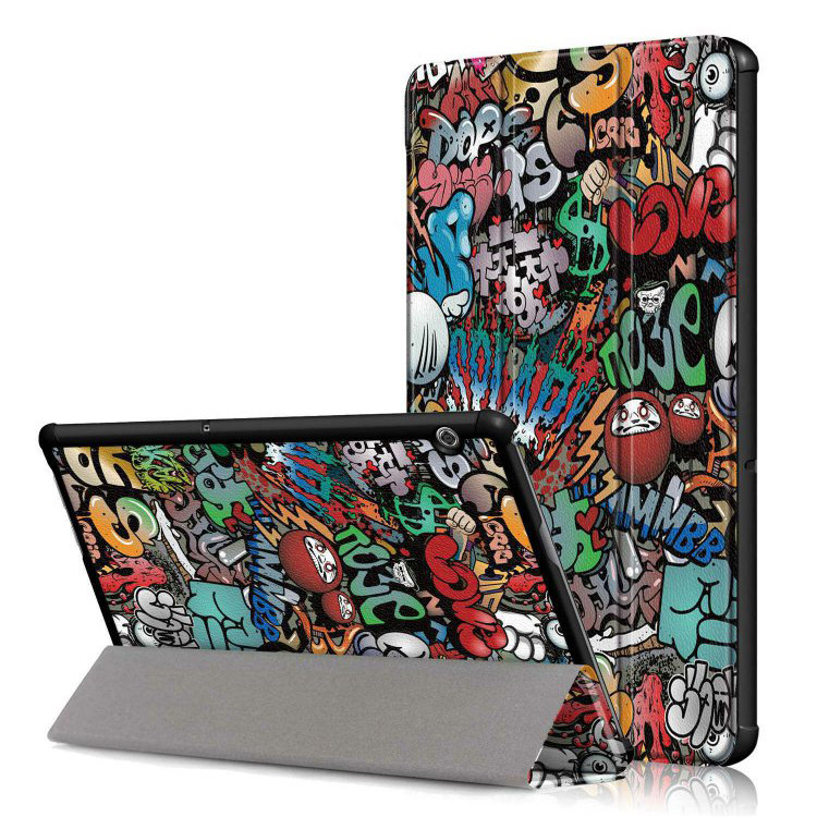 Чехол Huawei MediaPad T5 10 (AGS2-L09 / AGS2-W09) чехол Ultra Slim Graffiti