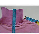 Гольф рожевого кольору (100% бавовна), ріст 98-104 см, фото 8