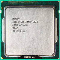 Б/У, Процессор, Intel Celeron G530, s1155, 2 ядра, 2.4 гГц