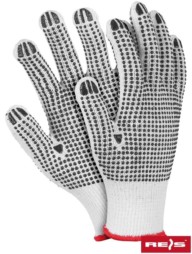 Защитные перчатки выполненные из трикотажа с двусторонним точечным покрытием RDZNN WB - фото 2 - id-p287755103