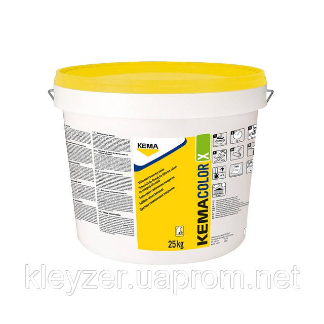 Силіконова фасадна фарба біла KEMACOLOR X (25кг)