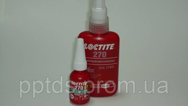 Локтайт Loctite 270 50мл, (анаэробный фиксатор резьбы сильный) - фото 3 - id-p791029