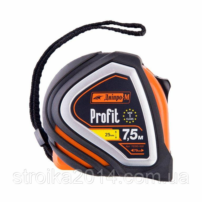 Рулетка строительная, 7,5м-25мм "Profit" Дніпpo: продажа, цена в ...