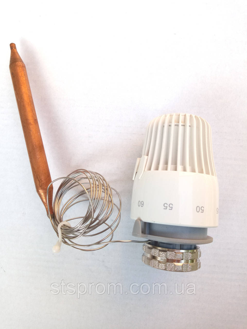 Термостатический 3-ходовой зонный клапан с функцией разделения и смешения потока (3/4)+термоголовка c датчиком - фото 7 - id-p797545256