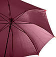 Женский зонт-трость FARE, полуавтомат, бордовый, фото 3