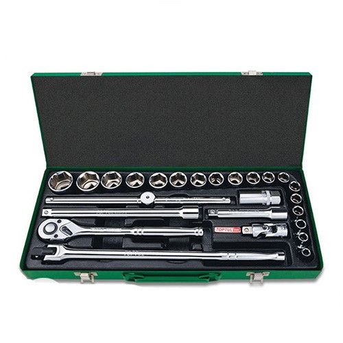 Набір інструменту дюймового 1/2" 25 од. (12-гр.) TOPTUL GCAD2514, фото 1