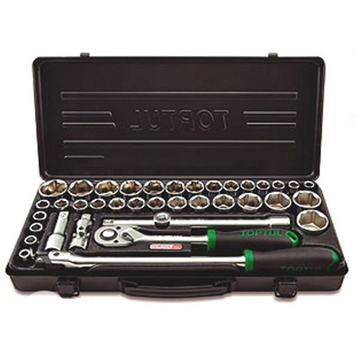 Набір інструменту 1/2" (дюйм+метр.) 38ед. TOPTUL GBB3819, фото 1