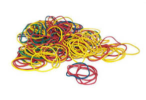 Гумки для грошей кольорові 100г ООПТ