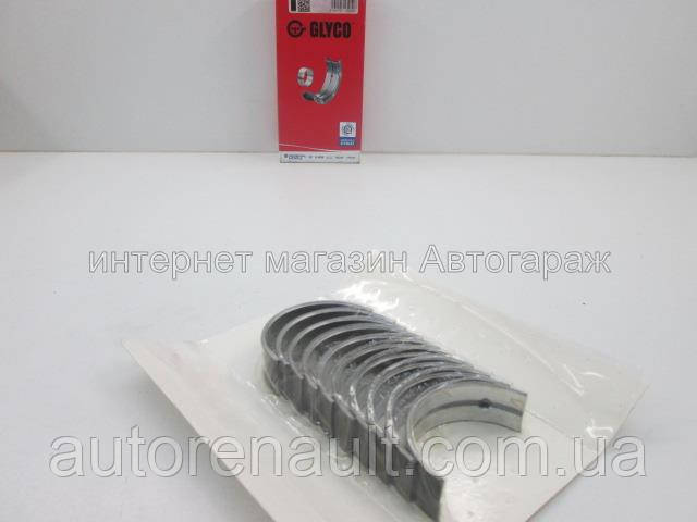 Вкладиші корінні на Рено Майстер 01-> 1.9 dCi — GLYCO (Німеччина) H1101/5 STD, фото 1
