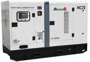 Генератор дизельний Matari MC20S (22 кВт)