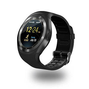 Розумний смарт-годинник Smart Watch Y1 (чорний) Чудова якість!