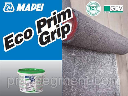 Універсальна акрилова грунтовка з кварцовим піском Mapei Eco Prim Grip 10 кг - Еко Прим Грип, Харків, фото 2