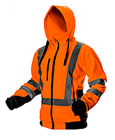 Куртка рабочая сигнальная из флиса, оранжевая, NEO TOOLS