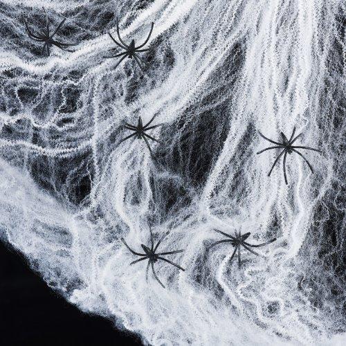 Павутина з павуками декор оригінальний подарунок прикольний, фото 1